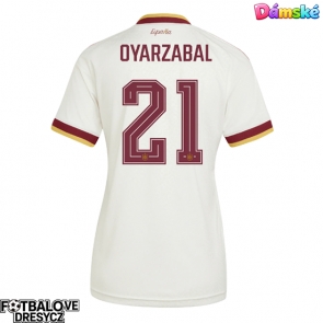 Španělsko Mikel Oyarzabal #21 Dámské Venkovní Dres MS 2026 Krátký Rukáv